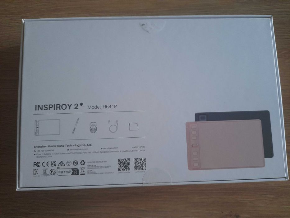 Графичен таблет HUION Inspiroy 2 S - H641P-SP/още в гаранция