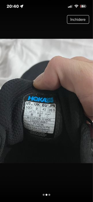 Adidasi Hoka  barbati originari