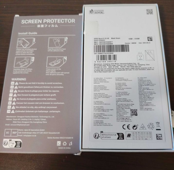 Телефон -Oppo Reno 12 FS 5G-12gb/ 512gb