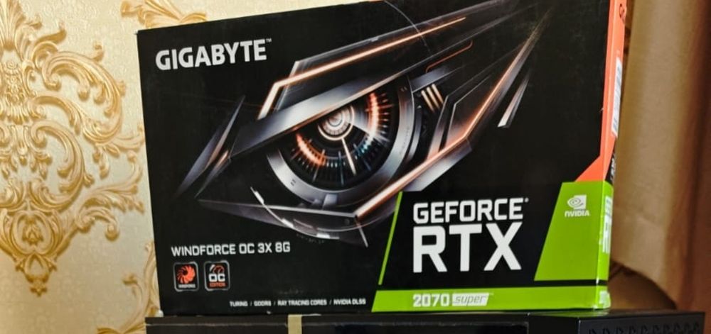 Продам видеокарту GeForce RTX 2070 SUPER WINDFORCE OC 3X 8G