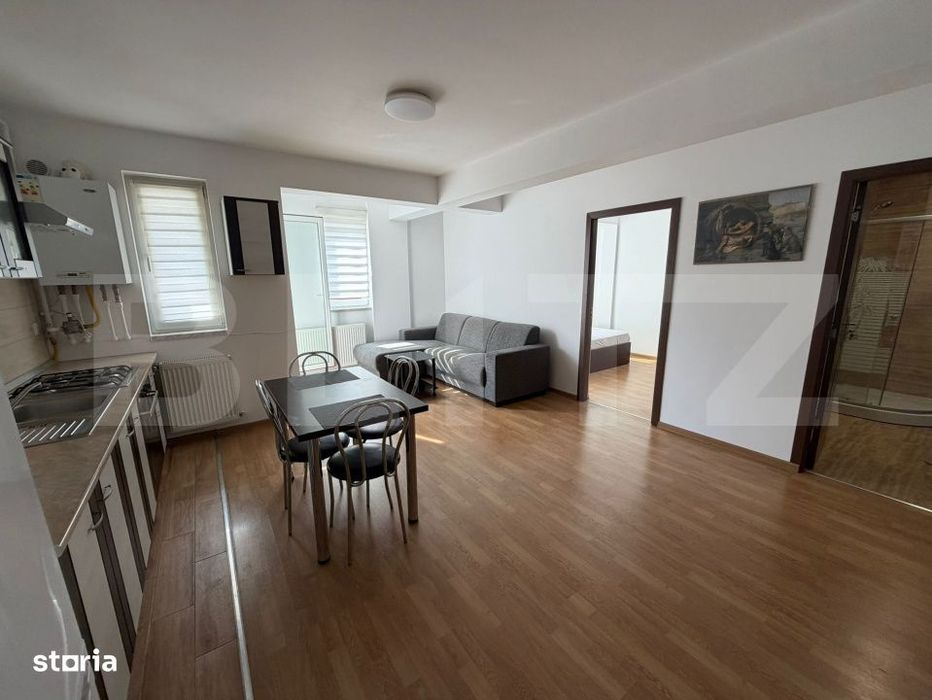 Apartament 2 camere, 44 mp, semidecomandat, zona Eroilor — fotografia 1