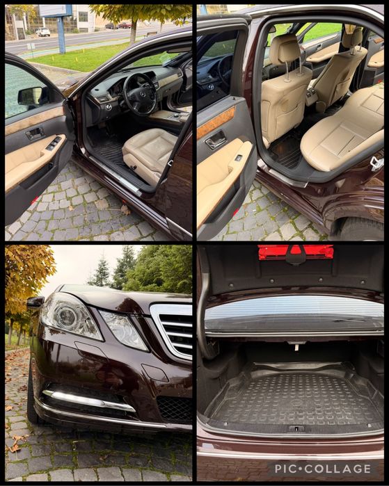 Mercedes E 350 CDI BLUE EFFINCIENCY 4MATIC AIRMATIC, culoare Maro, Ultima revizie la reprezentanta anul trecut a fost de 15.000 lei