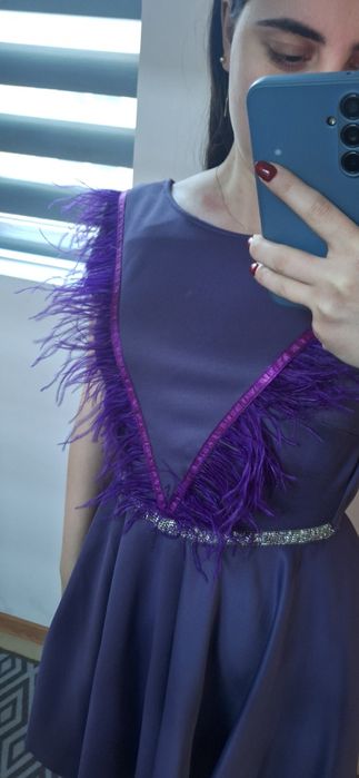 Rochie scurta mov