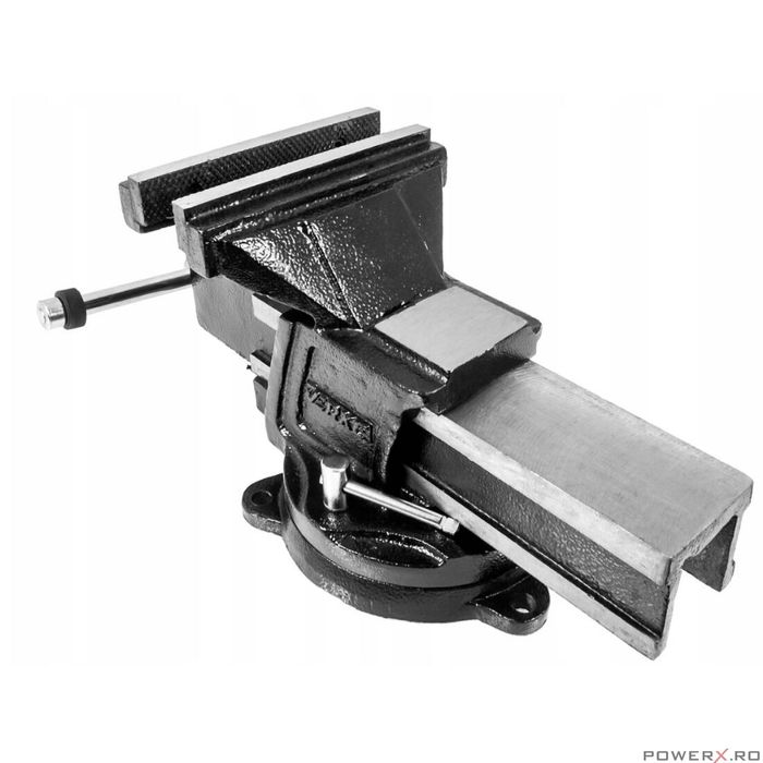 Menghina rotativa turnata, 150 mm, de banc, cu nicovala, Premium Line,