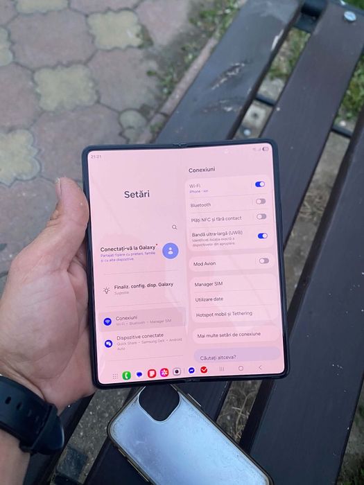 Schimb Samsung z fold 3 cu iphone