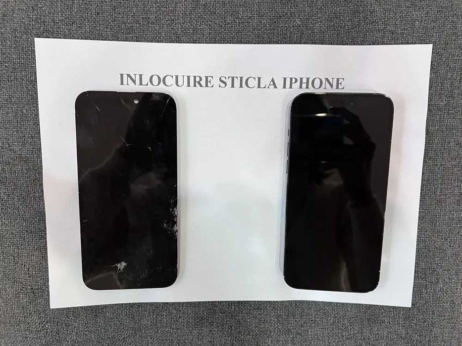 Sticla display iPhone 14 Pro Max 550 lei ! Garantie !!!