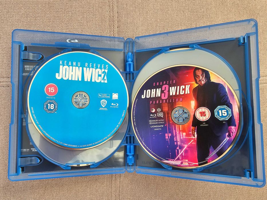 John Wick Chapters 1 - 4 (Blu-Ray)
