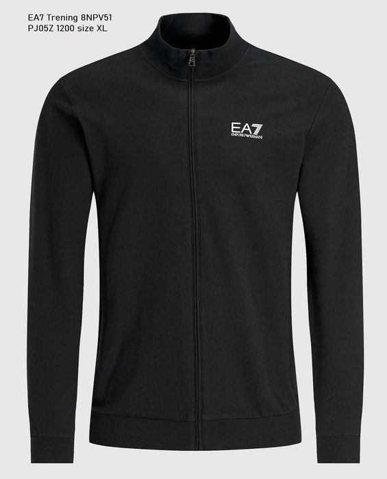 Set Trening Tricou EA7 Exchange Black