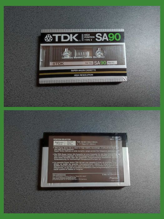 Casete audio Sigilate_TDK_maxell_BASF_