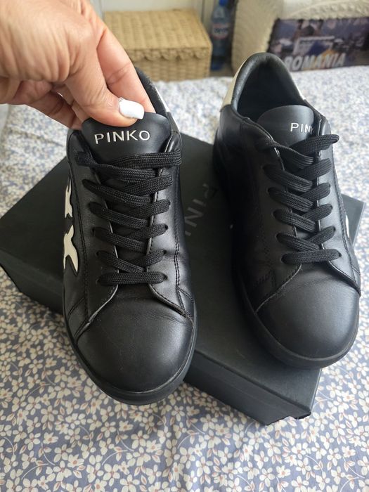 Pinko 38 в отлично състояние, естествена кожа
