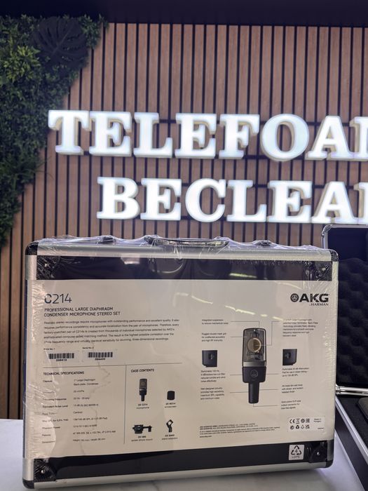 Microfoane AKG C214 / Set de doua / Sigilat