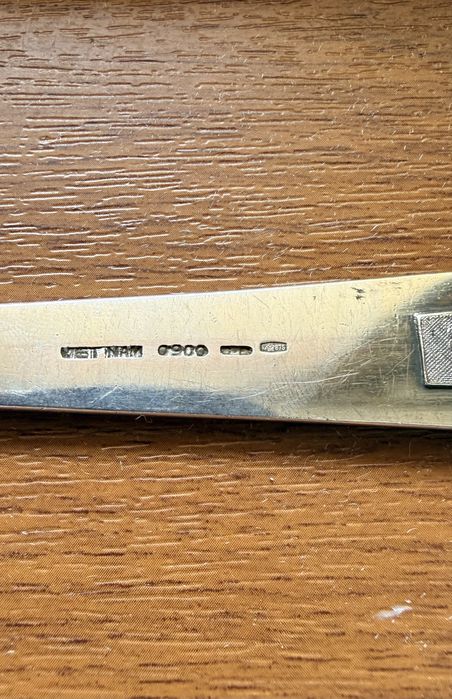 Серебряный набор ложек