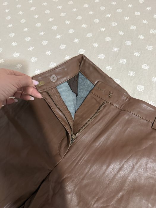 Pantaloni de piele marks&spencer