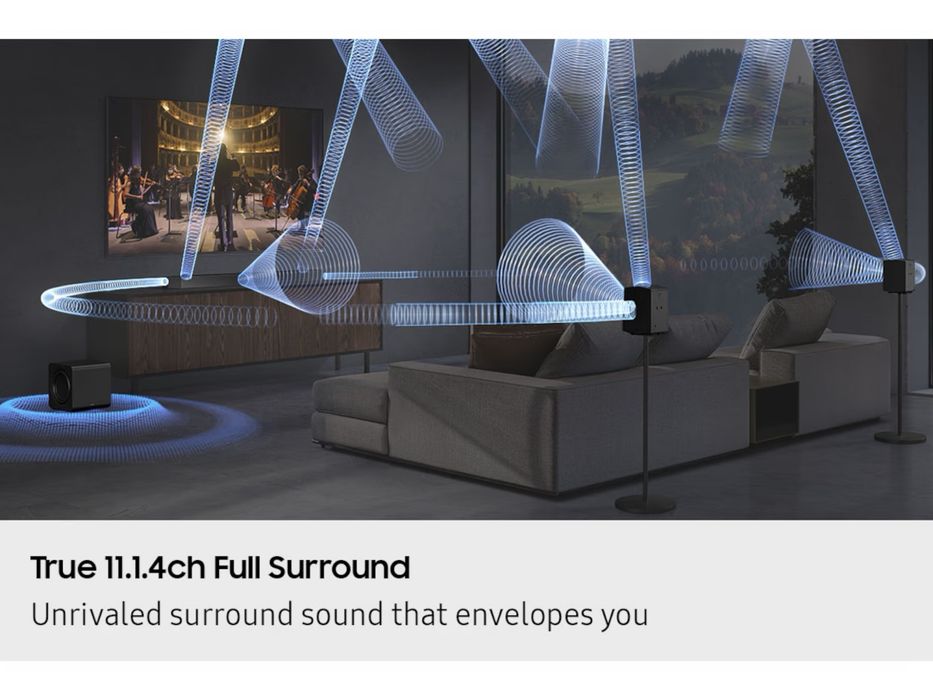 Samsung HW-Q990F Soundbar 11.1.4 Dolby Atmos – чисто нов с гаранция