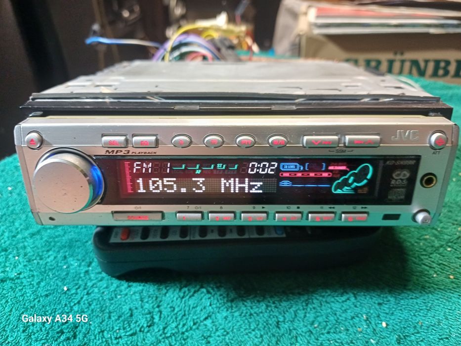 Cd player m3 auto  jvc kd sh99r oldschool