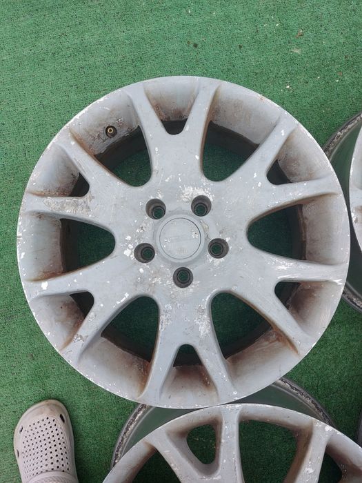 4ри бр алуминиеви джанти 17цола 5×114,3; ет 45; 70.1мм централен