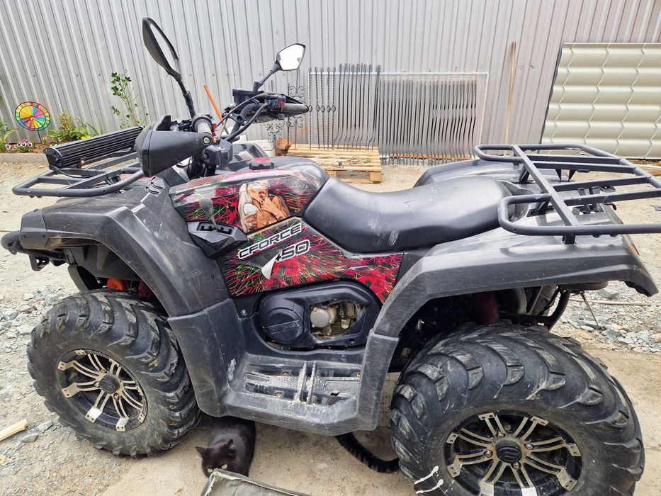 Vand ATV CFMOTO 2022 inmatriculat