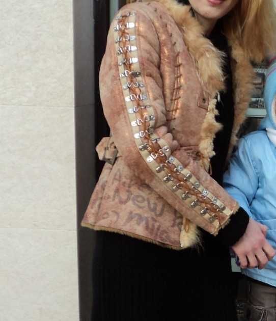 Късо зимно  палто