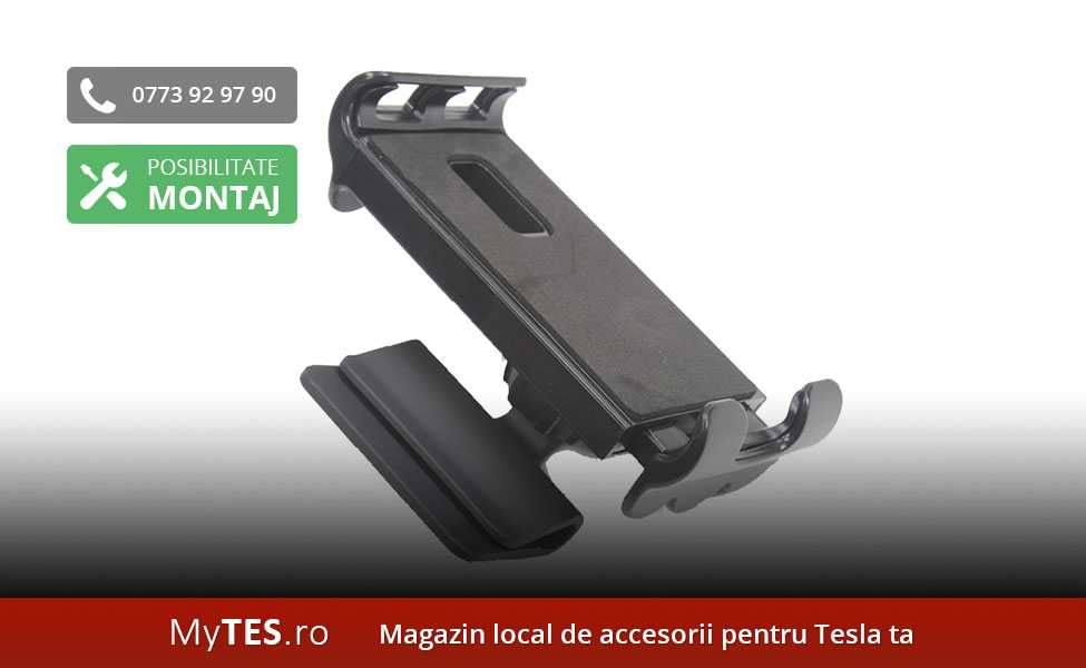 Suport telefon / tableta pt pasager bancheta - Tesla Model 3/Y