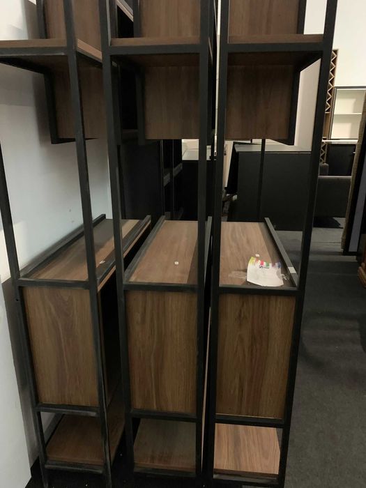 Etajere cu cadru metalic diferite modele