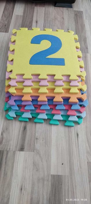 Пъзели 3 броя - постелка за детски игри