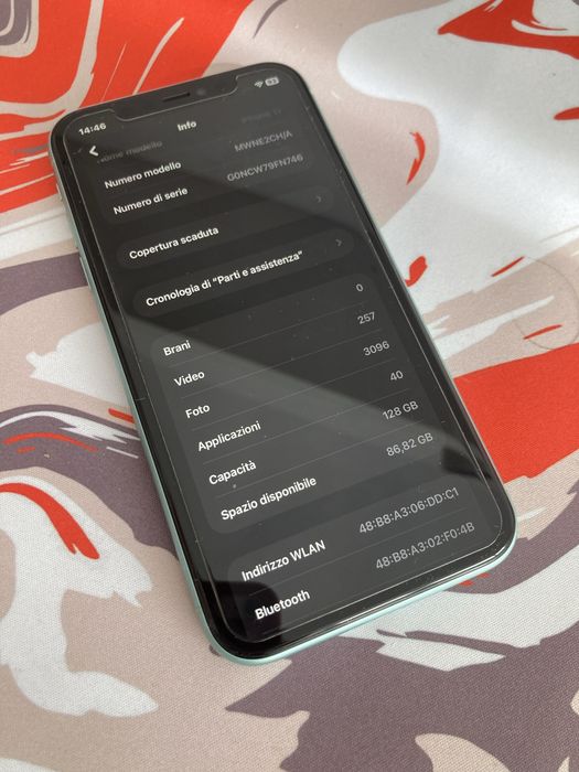 iPhone 11 128gb 91% baterie
