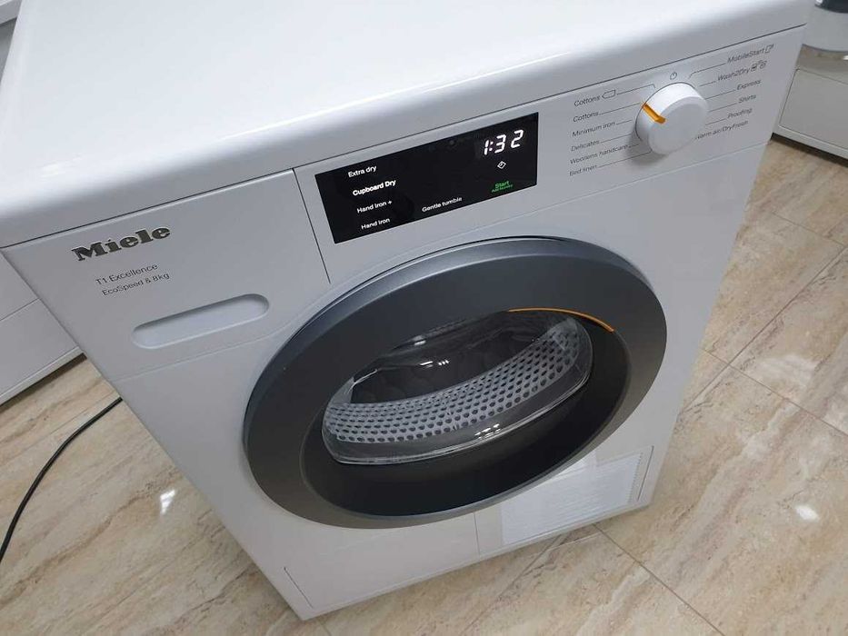 UK - Wi-Fi - Miele T1 Excellence Eco Speed Сушилня с Термопомпа Подсветка Миеле