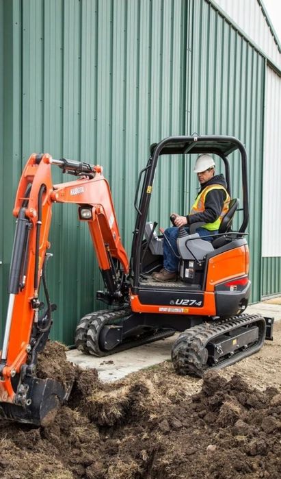 Услуги мини эксковатора