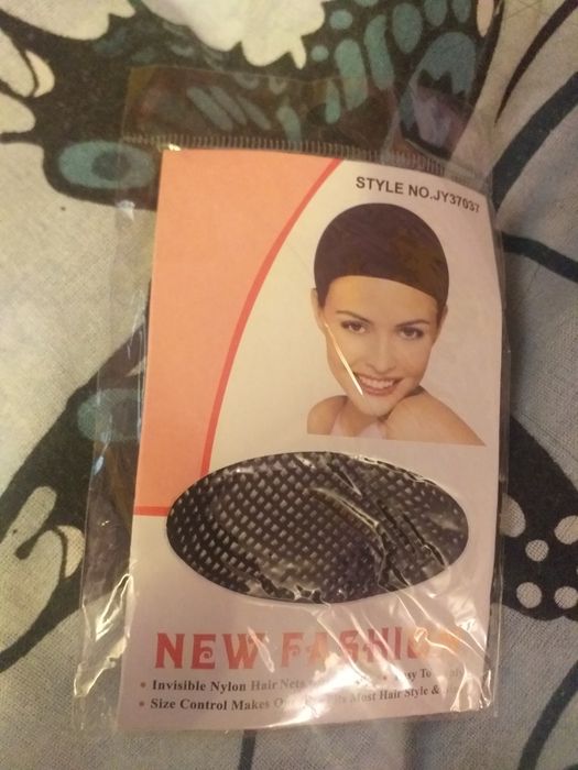 Vand peruca par negru 50 cm nou