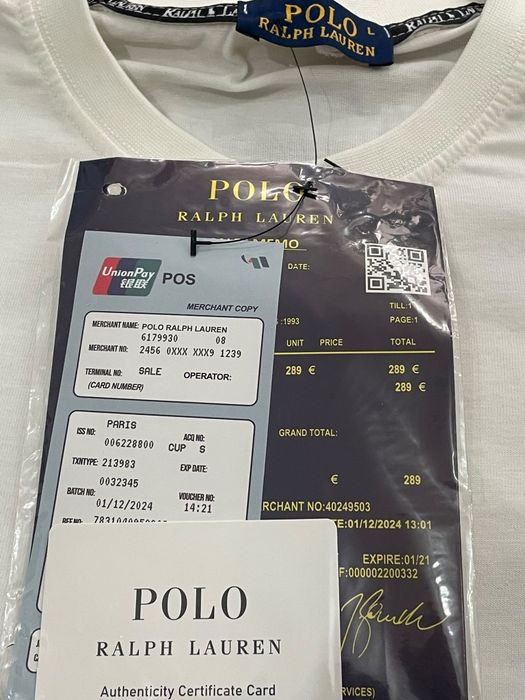Tricou Polo Ralph Lauren Bear Dubai – nou cu etichetă