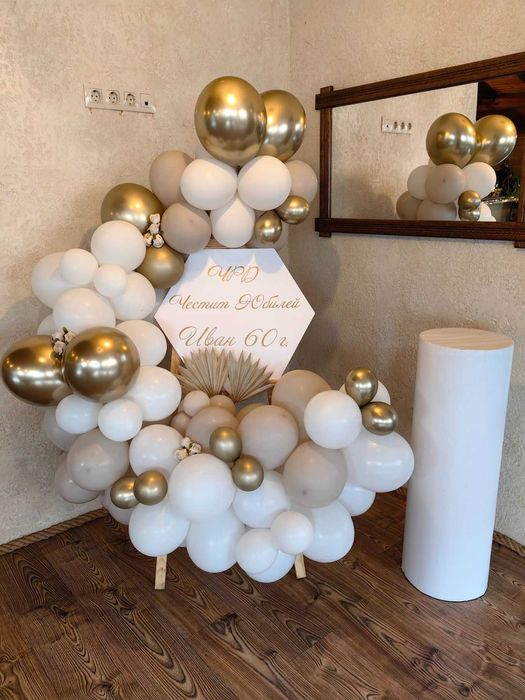 Украса за кръщене, погача, посрещане на бебе, рожден ден, юбилей