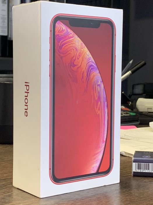 Iphone x r 64gb qizil rangi