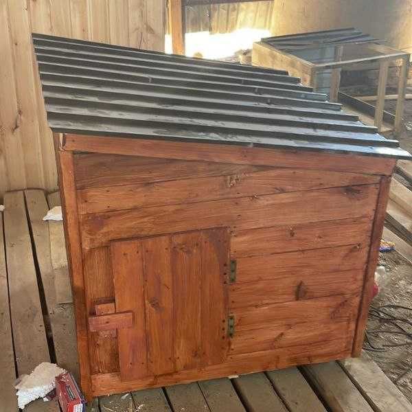 Домик для собак утепленные будки