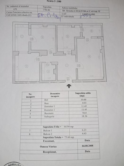 Apartament de vanzare