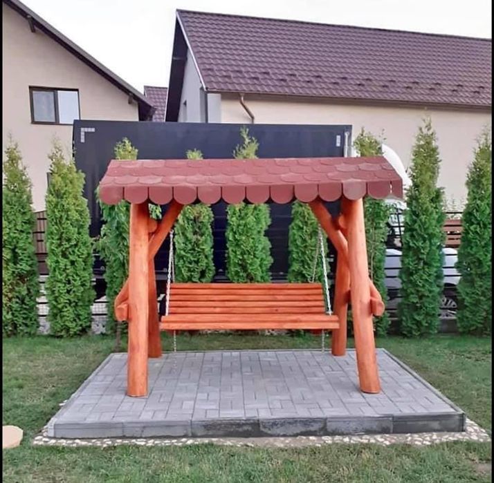 Leagan de gradina din lemn