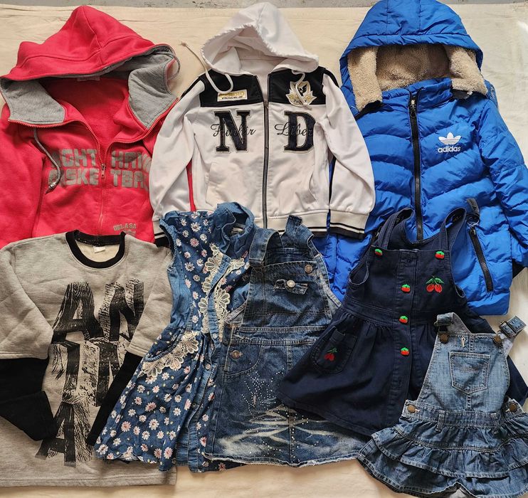 Одежда детская (куртки и сарафаны), цена за все