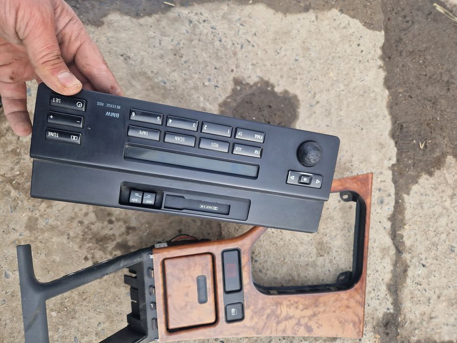 BMW e39 салон дерева