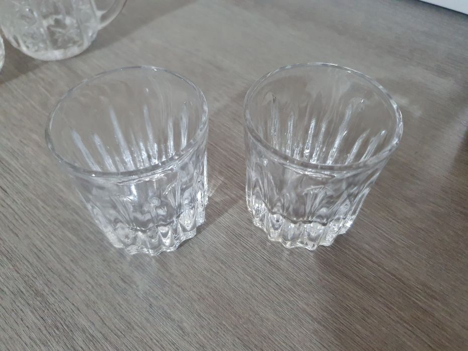 Рюмки, советский хрусталь.