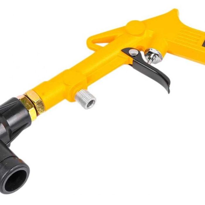 Пневматичен пясъкоструен пистолет - пясъкоструйка 1 литър с 4 дюзи JCB