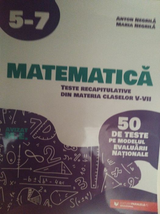 Meditații Matematică - Clasele V - XII