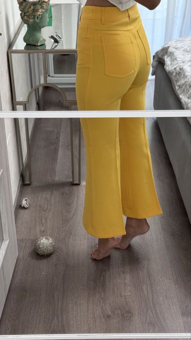 Pantaloni stella Mc Cartney stofa 100% wool