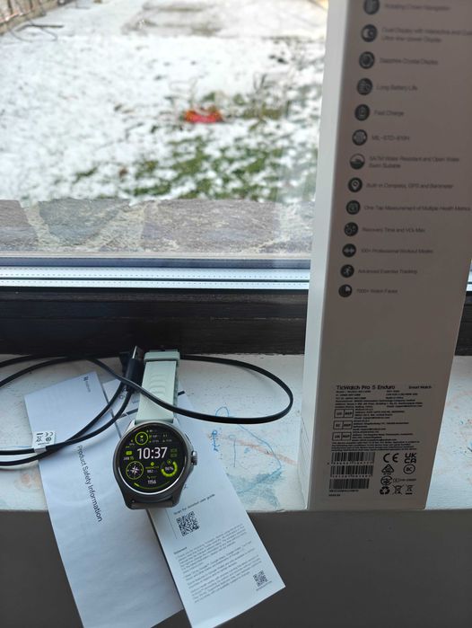 Vand ceas smartwatch Mobvoi TicWatch 5 PRO Enduro, ca nou, impecabil!