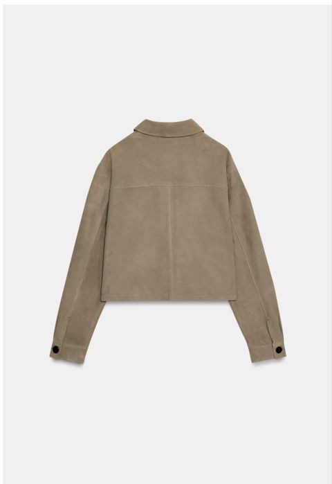 Ново яке от естествен велур ZARA