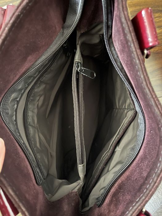 Geanta dama bordo/visiniu