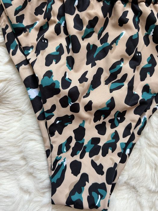 Costum de baie leopard print