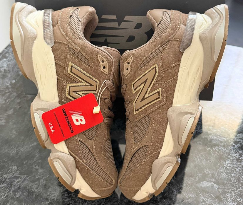 Adidasi New Balance 9060 unisex | Baieti | BEJ-MARO | Mushroom