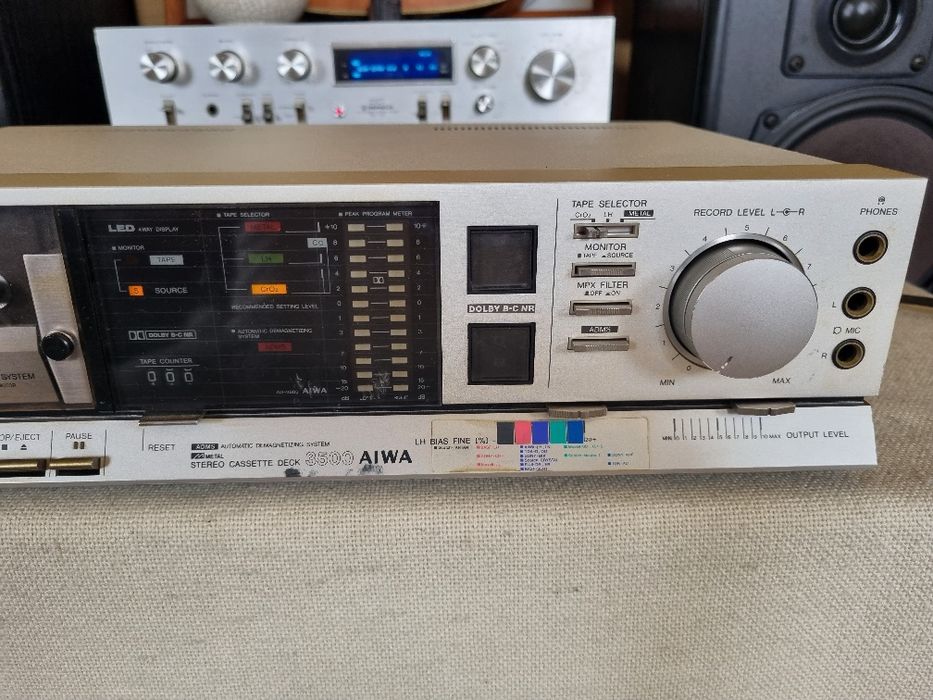 Deck AIWA AD-3500. 3 Head. Pt Reconditionat.