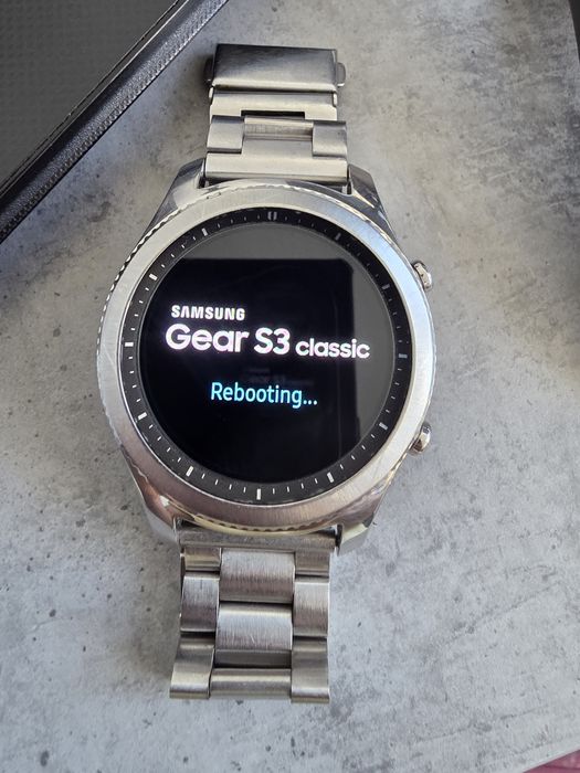 Ceas smartwatch Samsung Gear S3 Classic metalic