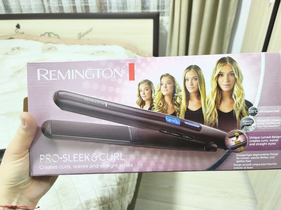 Преса за коса Remington PRO-Sleek & Curl
