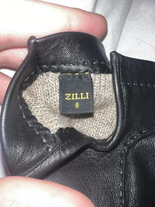 Перчатки ZILLI, кожанные 100% оригинал